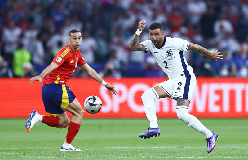 Spain v England, UEFA European Championship 2024, Final, Football, Olympiastadion, Berlin, Germany, 14 Jul 2024