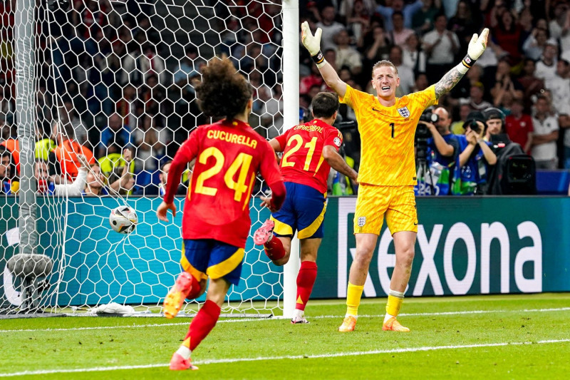 Spain v England - UEFA EURO 2024 Final, Olympiastadion, Berlin, Germany - 14 Jul 2024