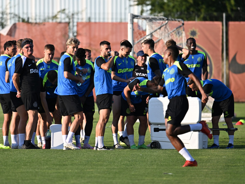 FOTBAL:ANTRENAMENT OFICIAL FCSB INAINTEA MECIULUI CU FC VIRTUS, PRELIMINARIILE CHAMPIONS LEAGUE (15.07.2024)