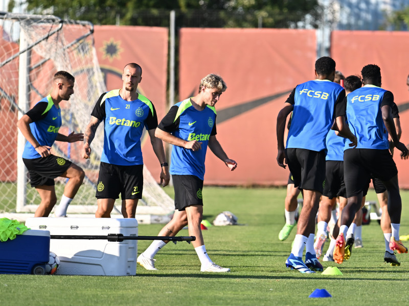 FOTBAL:ANTRENAMENT OFICIAL FCSB INAINTEA MECIULUI CU FC VIRTUS, PRELIMINARIILE CHAMPIONS LEAGUE (15.07.2024)