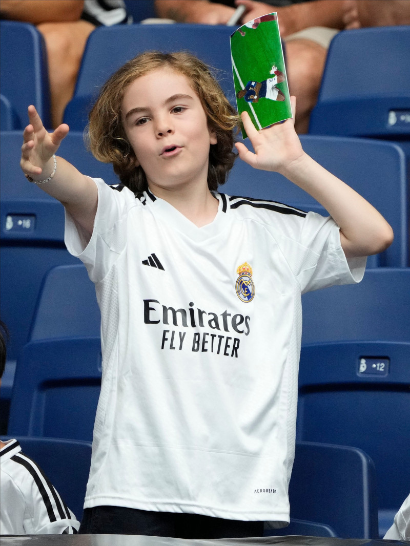 Kylian Mbappe Real Madrid Presentation.Football, Santiago Bernabeu Stadium, Madrid, Spain - 16 July 2024