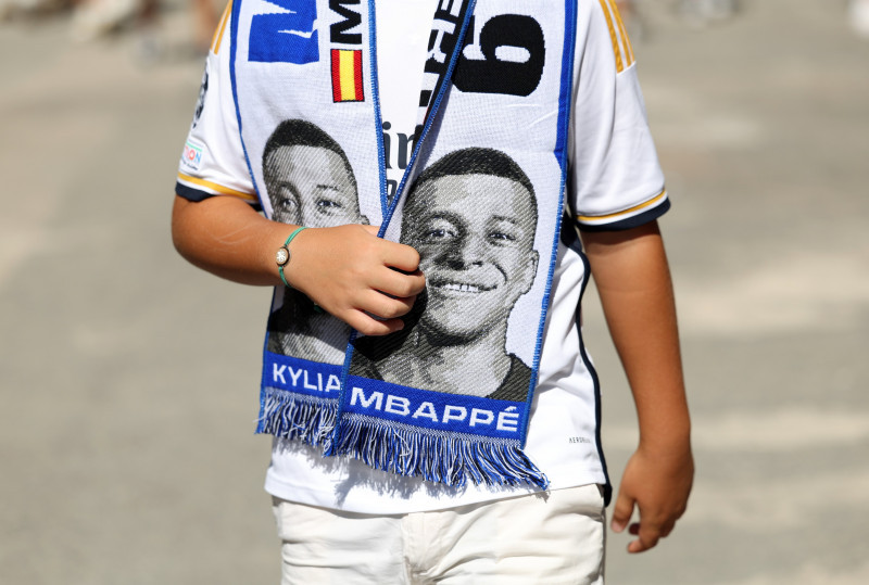 Kylian Mbappe Unveiling - Santiago Bernabeu