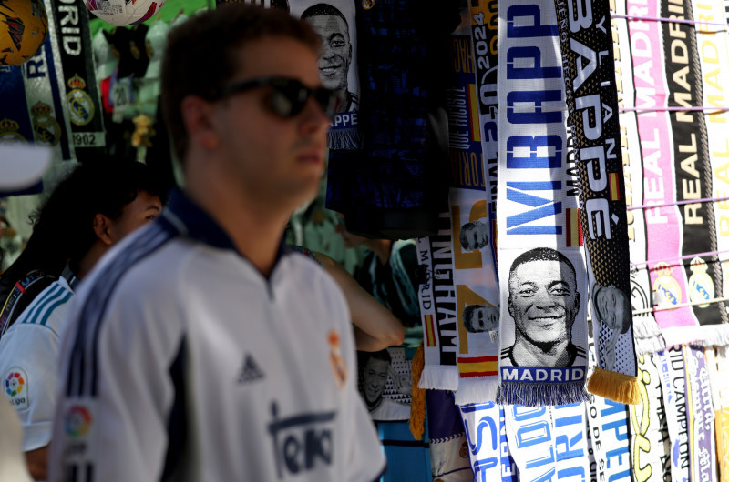 Kylian Mbappe Unveiling - Santiago Bernabeu