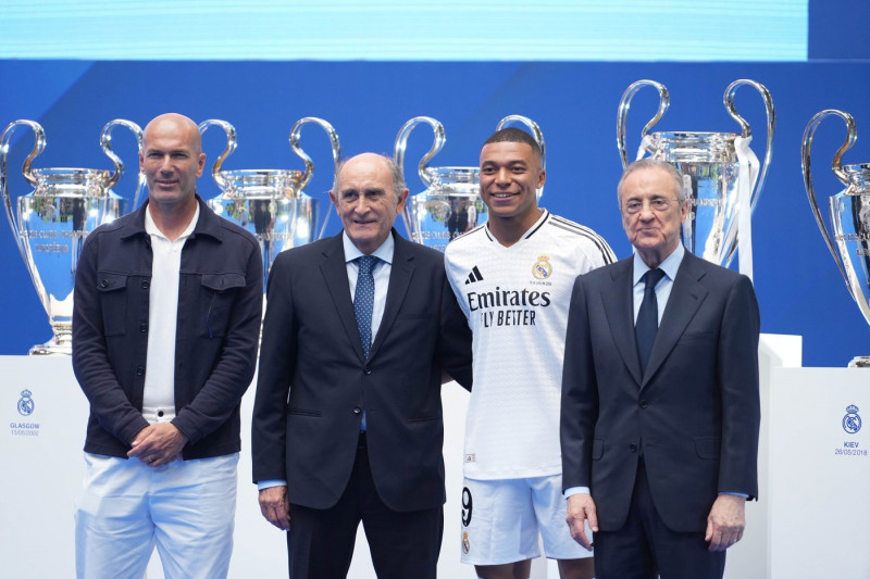 FOOTBALL - PRESENTATION KYLIAN MBAPPE IN REAL MADRID, , Madrid, Espagne - 16 Jul 2024