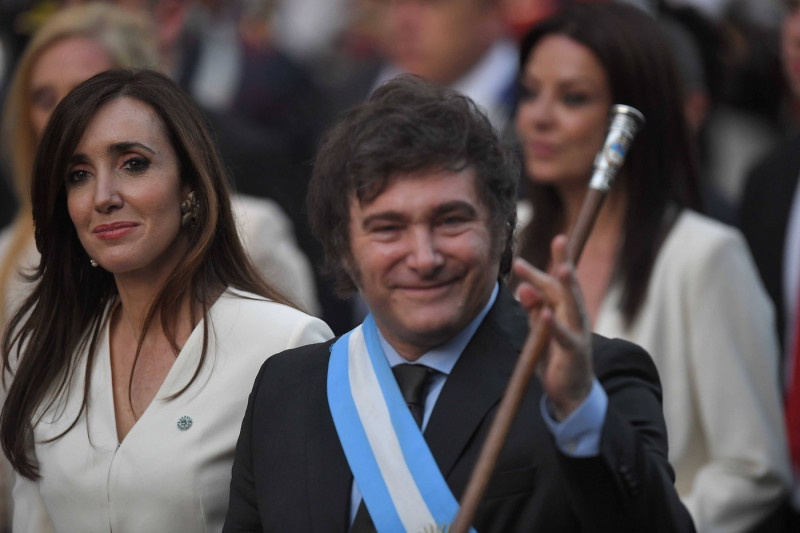 Argentina s new president took part in an interfaith celebration Buenos Aires - In the photo taken on December 10, 2023,