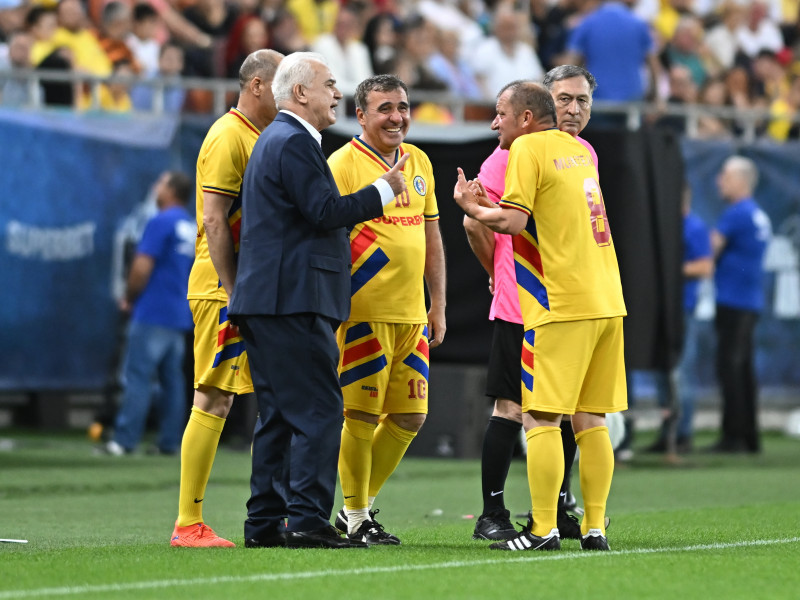 FOTBAL:ROMANIA GENERATIA DE AUR-LEGENDELE LUMII, AMICAL (25.05.2024)