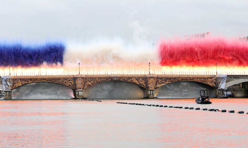 (PARIS2024) FRANCE PARIS OLY OPENING CEREMONY