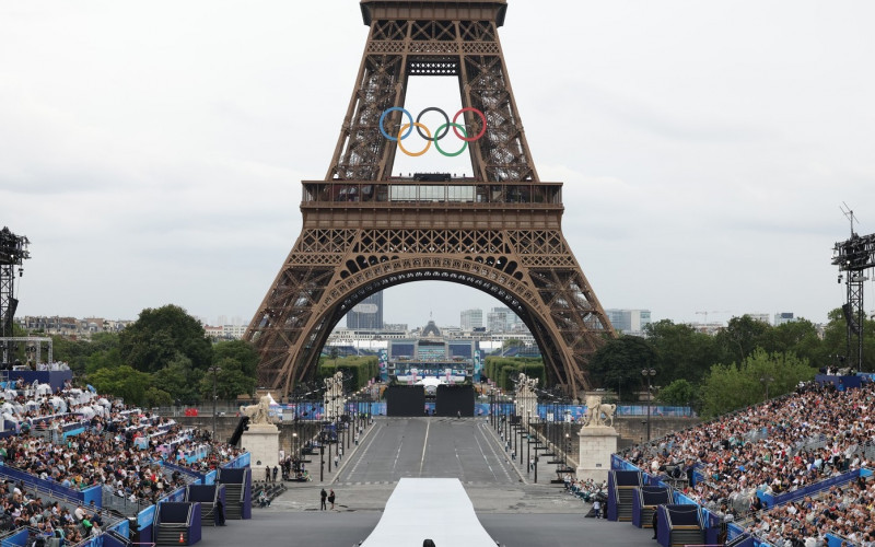 (PARIS2024) FRANCE PARIS OLY OPENING CEREMONY