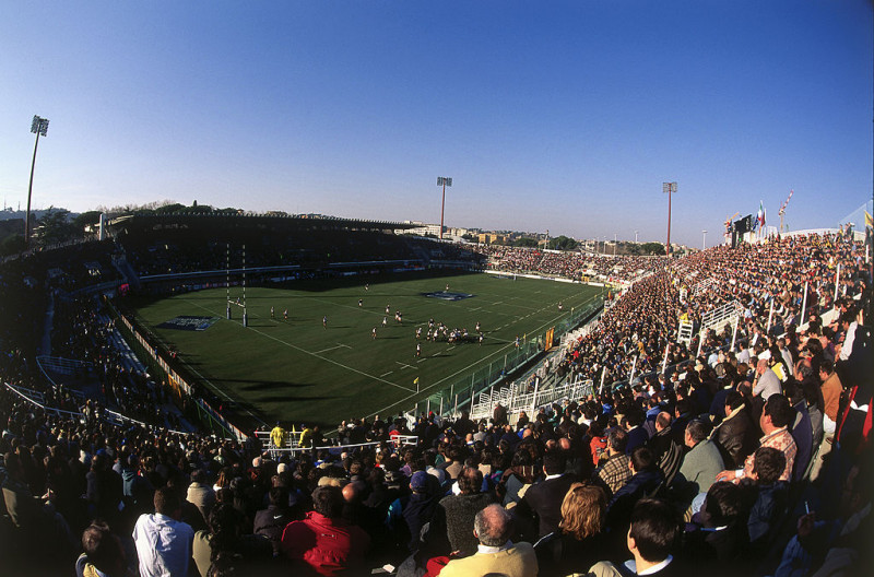 General view of the Flaminio Stadium