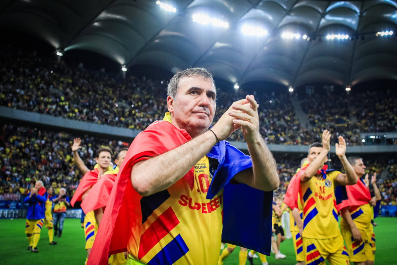May 25,2024, Bucuresti, Romania, The farewell match of the Romania Golden Generation 1994, National Arena Stadium Bucure
