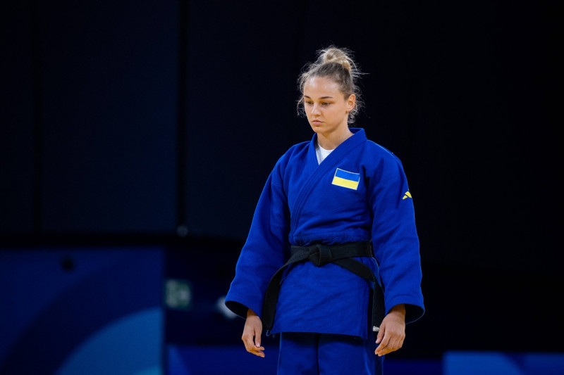 BILODID Daria (Ukraine, blau), FRA, Olympische Spiele Paris 2024, Judo, Damen bis 57 kg, Preliminary Round, 29.07.2024 F