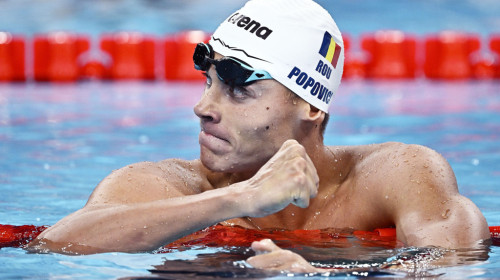 David Popovici a defilat în calificările de la 100 m liber! Va lupta pentru a treia medalie de la Campionatele Europene U23