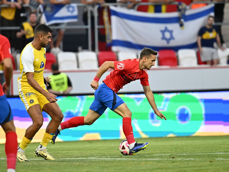 FOTBAL:MACCABI TEL AVIV FC-FCSB, PRELIMINARIILE LIGII CAMPIONILOR (31.07.2024)