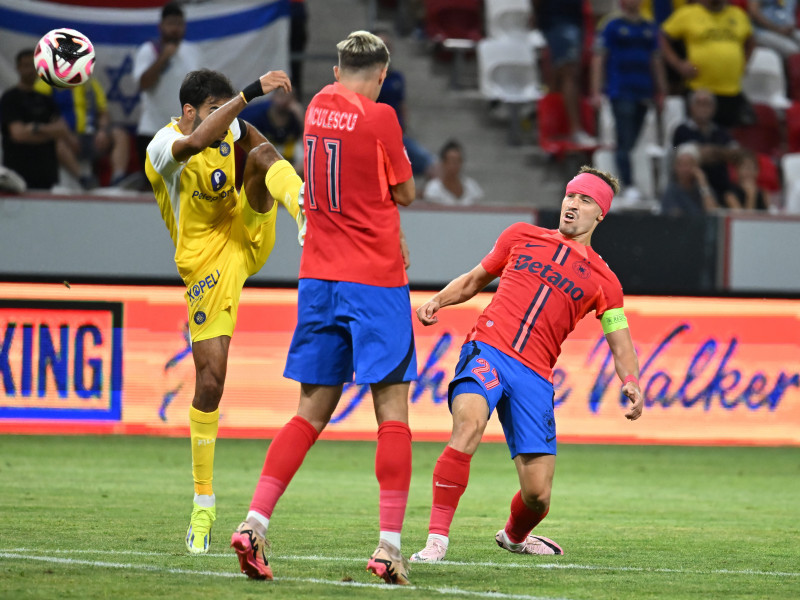 FOTBAL:MACCABI TEL AVIV FC-FCSB, PRELIMINARIILE LIGII CAMPIONILOR (31.07.2024)