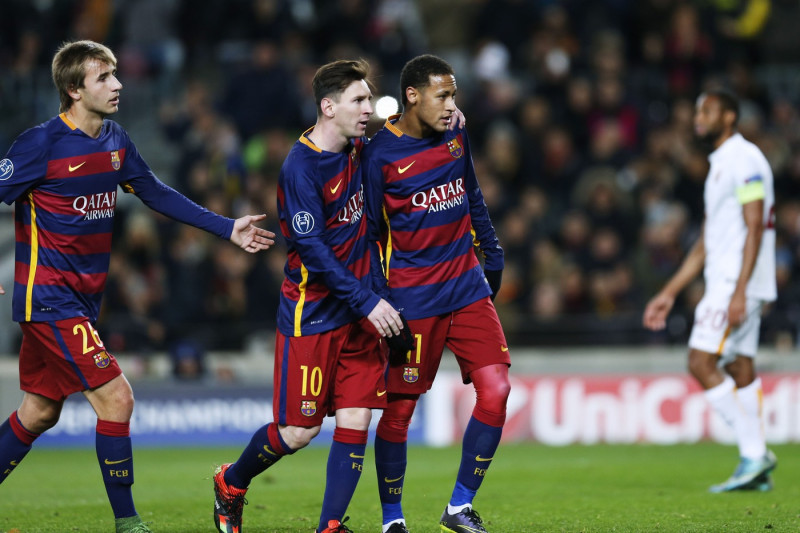 UEFA Champions League 2015/16 : Group E : FC Barcelona 6-1 AS Roma