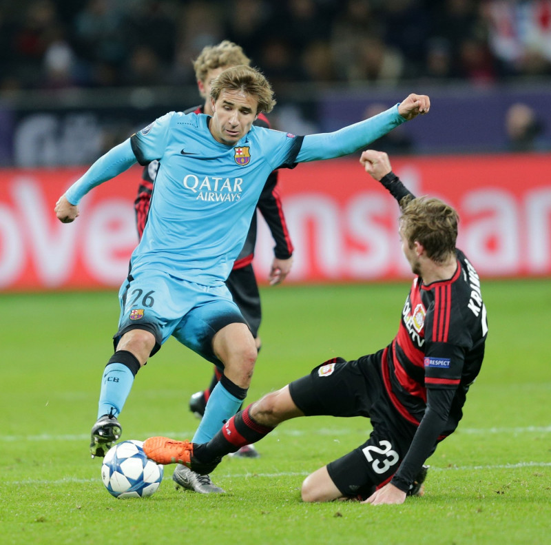 Bayer 04 Leverkusen v FC Barcelona - UEFA Champions League Group Stage