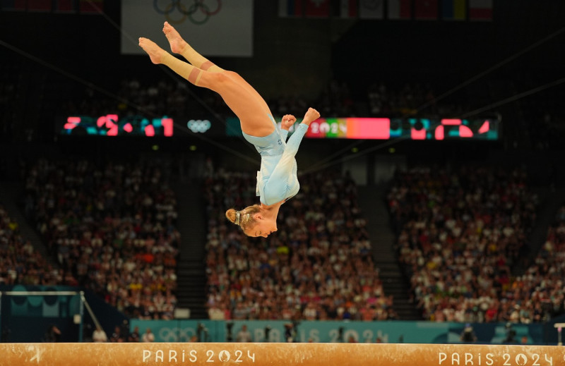 Final: Artistic gymnastics - Paris - Balance Beam, Paris, USA - 05 Aug 2024