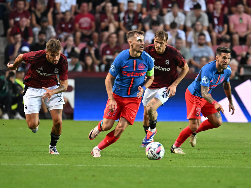 FOTBAL:SPARTA PRAGA-FCSB, PRELIMINARIILE LIGII CAMPIONILOR (6.08.2024)