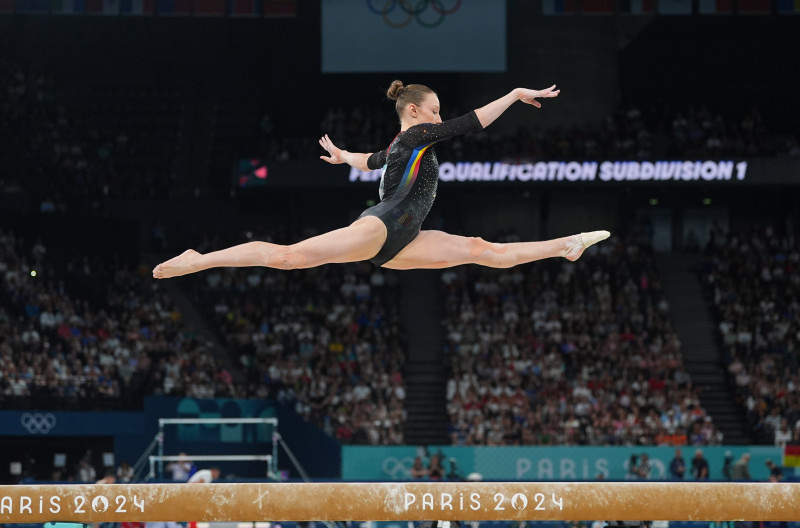 Qualification: Artistic gymnastics - Paris - Team tournament, Paris, USA - 01 Jan 2024