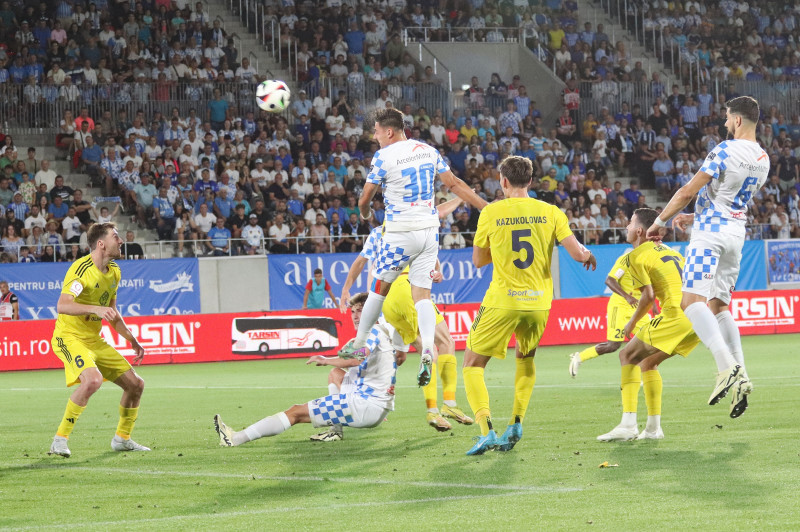 FOTBAL: FC CORVINUL HUNEDOARA - FC ASTANA, CONFERNCE LEAGUE - AL TREILEA TUR PRELIMINAR (08.08.2024)