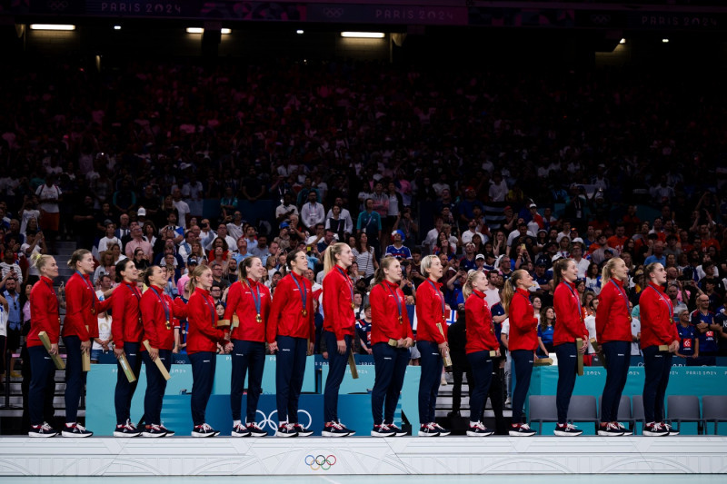 Paris 2024 Olympics, Day 15, Handball, Final, Norway - France, Lille - 10 Aug 2024