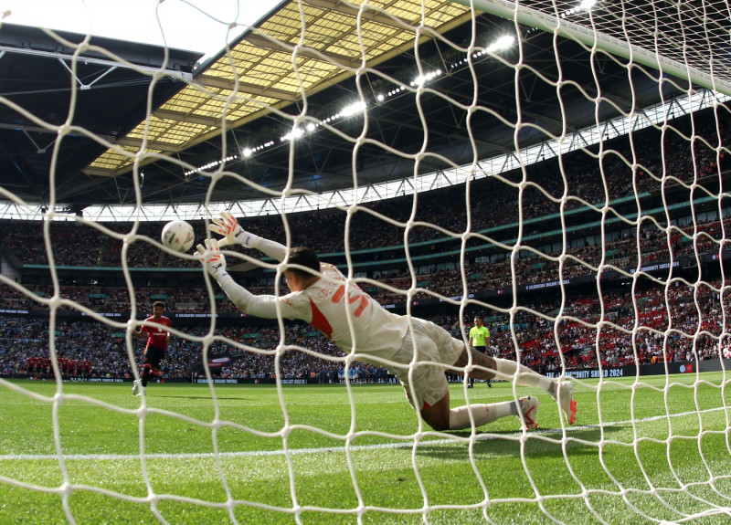 Manchester City v Manchester United, FA Community Shield, Football, Wembley Stadium, London, UK - 10 Aug 2024