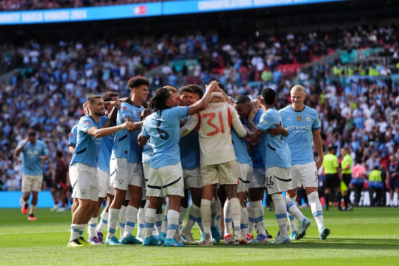 Manchester City V Manchester United - FA Community Shield - Wembley Stadium