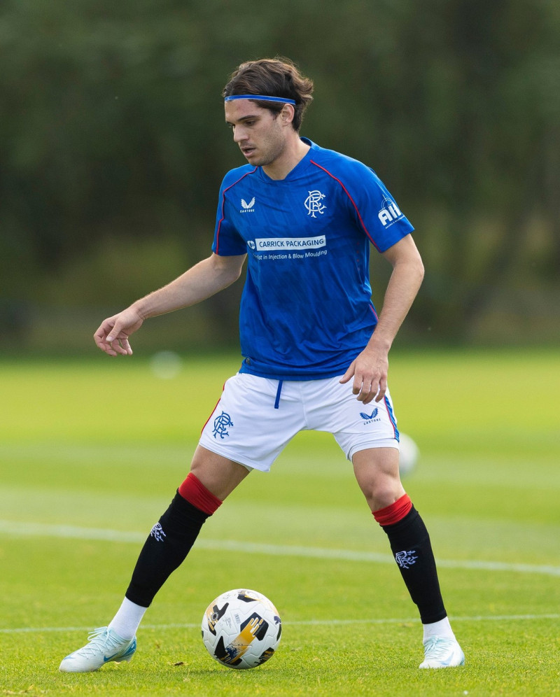 Rangers B v Derby County, Friendly football match, The Rangers Training Centre, Glasgow, Scotland, UK - 10 Aug 2024