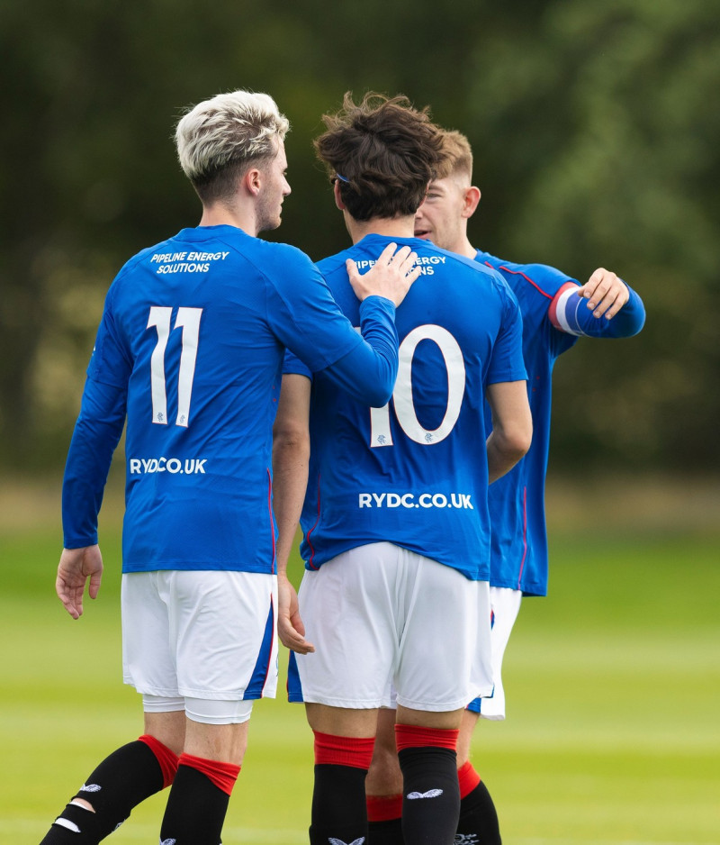 Rangers B v Derby County, Friendly football match, The Rangers Training Centre, Glasgow, Scotland, UK - 10 Aug 2024