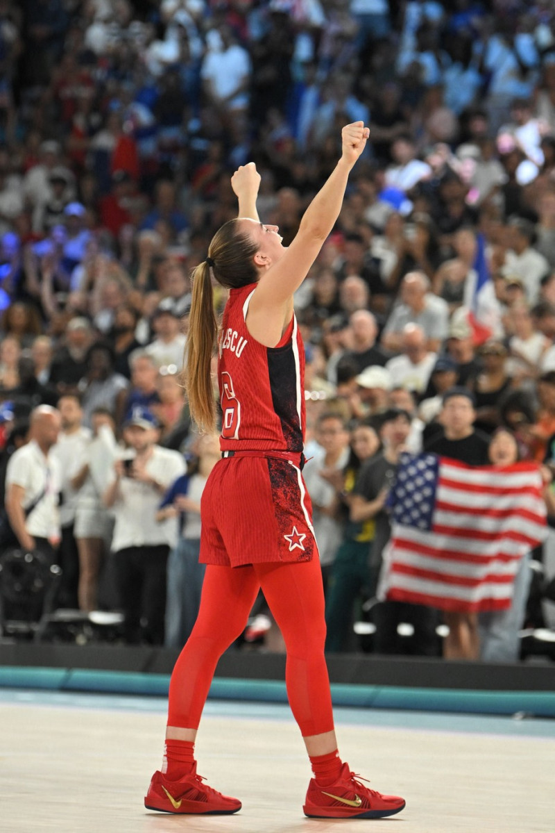 Paris 2024 - USA Wins Gold In Women's Basketball, France - 11 Aug 2024