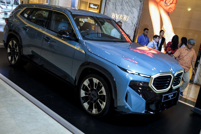 Inside The BMW All-Electric Vehicles Exhibition In Indonesia, Jakarta - 01 Nov 2023