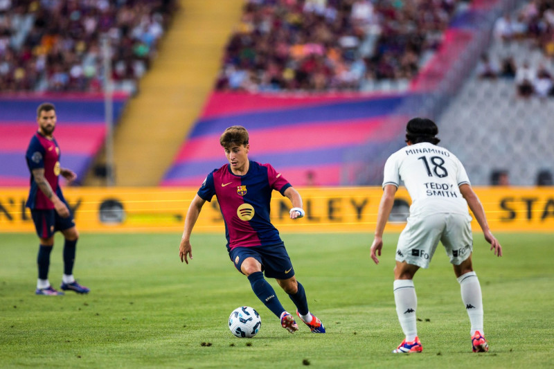 FC Barcelona v AS Monaco - Trofeo Joan Gamper, Spain - 12 Aug 2024