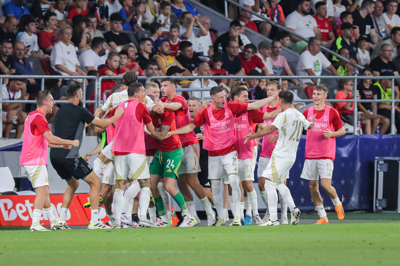 FOTBAL: FCSB - SPARTA PRAGA, PRELIMINARII UEFA CHAMPIONS LEAGUE (13.08.2024)