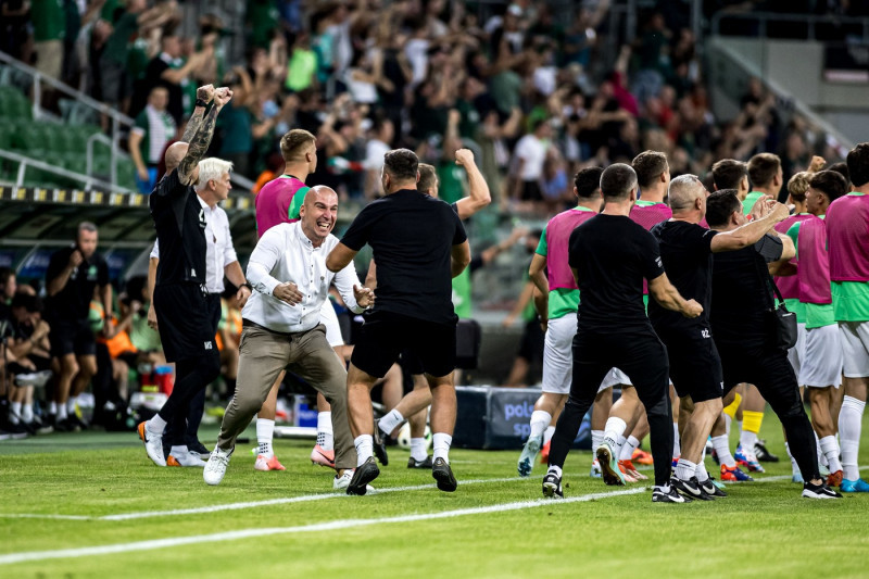 UEFA Conference League: WKS Slask Wroclaw 3:2 St. Gallen FC, Lower Silesia, Poland - 15 Aug 2024