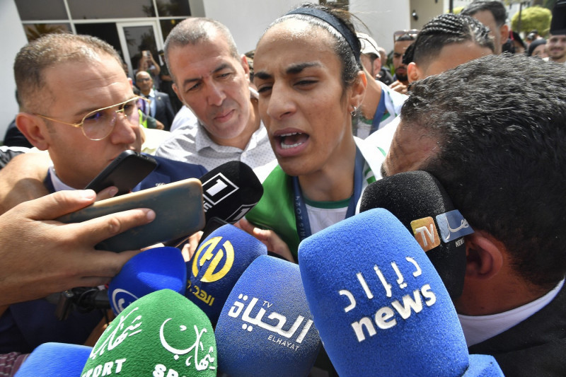 Algeria Arrival of the medalists from the 2024 Olympic Games