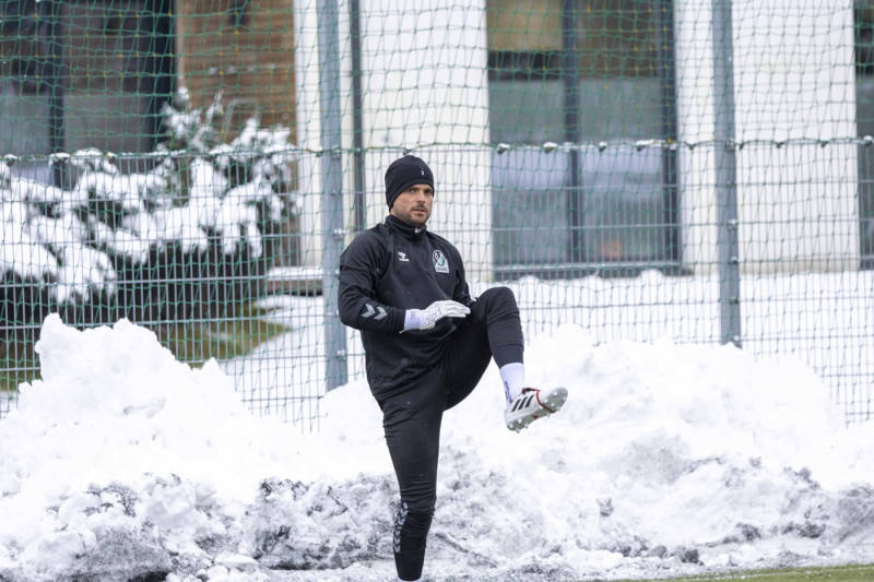 08.01.2024, Ried im Innkreis, AUT, Unterwegs in Oberösterreich, Trainingsstart SV Guntamatic Ried, im Bild Andreas Leitn