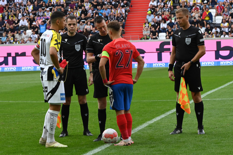 FOTBAL:LASK LINZ-FCSB, PLAY OFF EUROPA LEAGUE (22.08.2024)