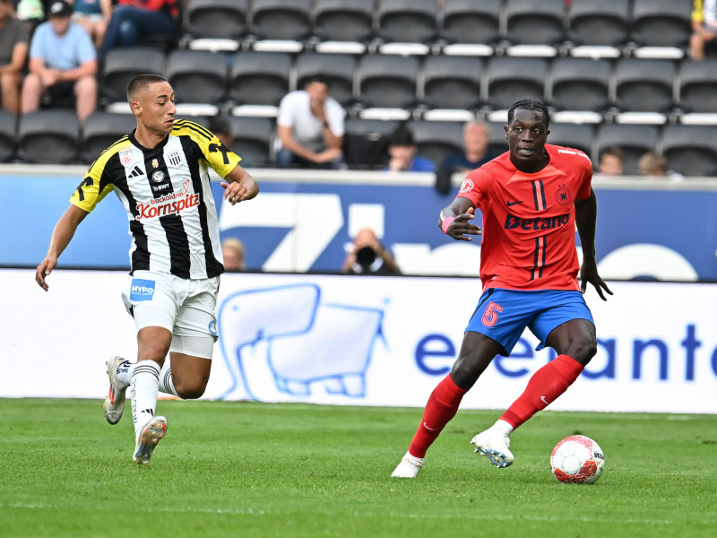 FOTBAL:LASK LINZ-FCSB, PLAY OFF EUROPA LEAGUE (22.08.2024)