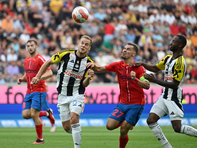 FOTBAL:LASK LINZ-FCSB, PLAY OFF EUROPA LEAGUE (22.08.2024)