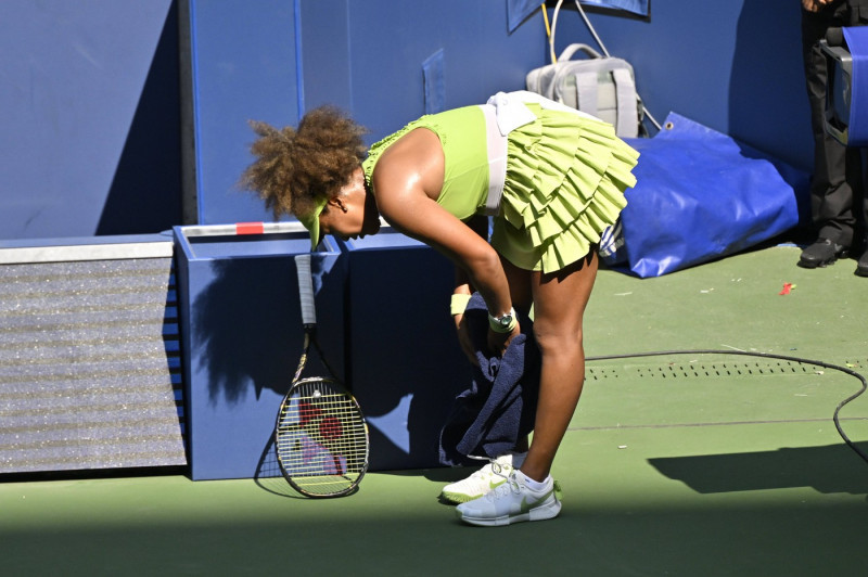 Tennis : Us Open 2024 - Naomi Osaka - Japon Tennis :Us Open 2024 - Usa - 27/08/2024 ChrysleneCaillaud/Panoramic PUBLICAT