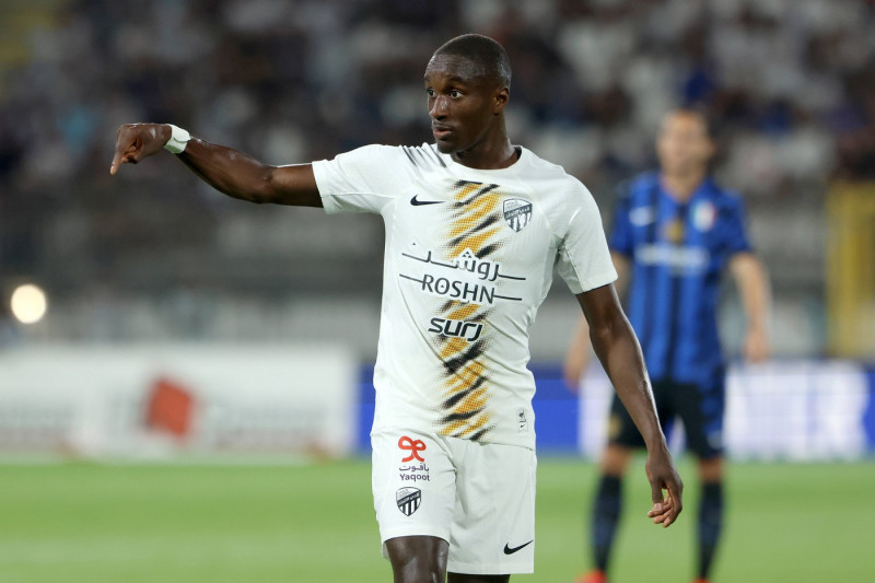 MOUSSA DIABY, Al Ittihad, Amichevole, Friendly match, 2024-25, Inter vs Al Ittihad 0-2, 07-08-2024, Azione, Action, Sing