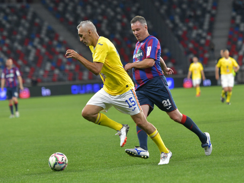 FOTBAL:LEGENDE STEAUA BUCURESTI-LEGENDE ROMANIA, AMICAL (7.06.2022)