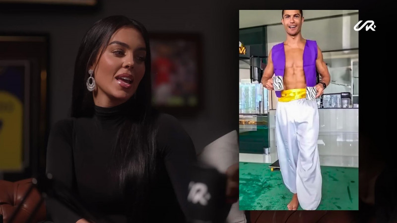 Georgina rates Cristiano Ronaldo's outfits from the last 20 years