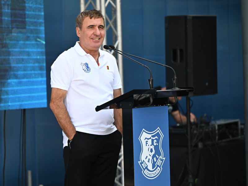 FOTBAL:INAUGURARE CLADIRE ADMINISTRATIVA ACADEMIA GHEORGHE HAGI (4.09.2024)