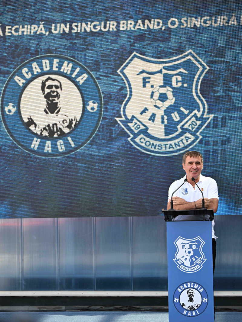 FOTBAL:INAUGURARE CLADIRE ADMINISTRATIVA ACADEMIA GHEORGHE HAGI (4.09.2024)