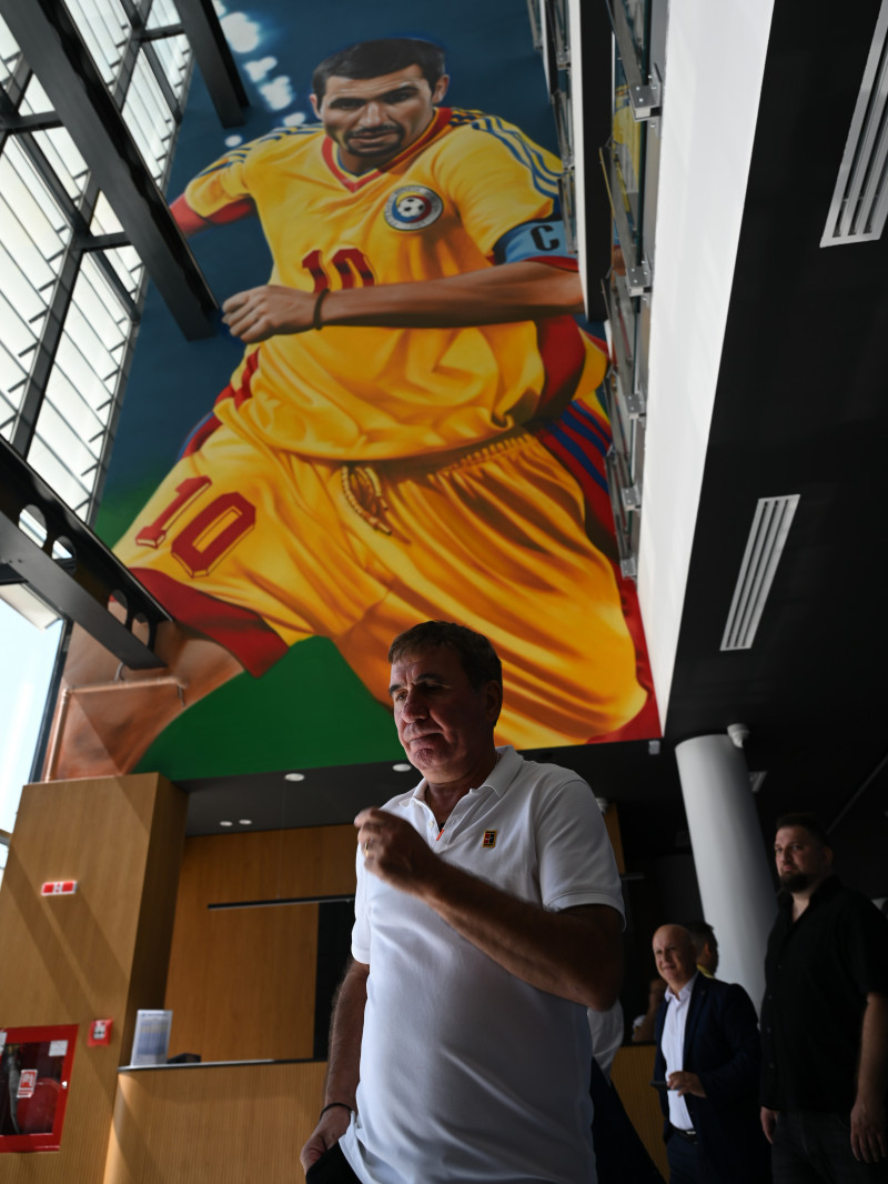 FOTBAL:INAUGURARE CLADIRE ADMINISTRATIVA ACADEMIA GHEORGHE HAGI (4.09.2024)