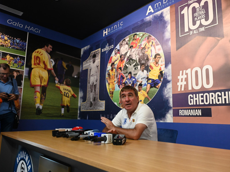 FOTBAL:INAUGURARE CLADIRE ADMINISTRATIVA ACADEMIA GHEORGHE HAGI (4.09.2024)