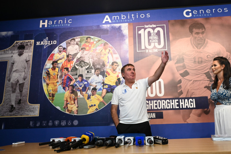 FOTBAL:INAUGURARE CLADIRE ADMINISTRATIVA ACADEMIA GHEORGHE HAGI (4.09.2024)