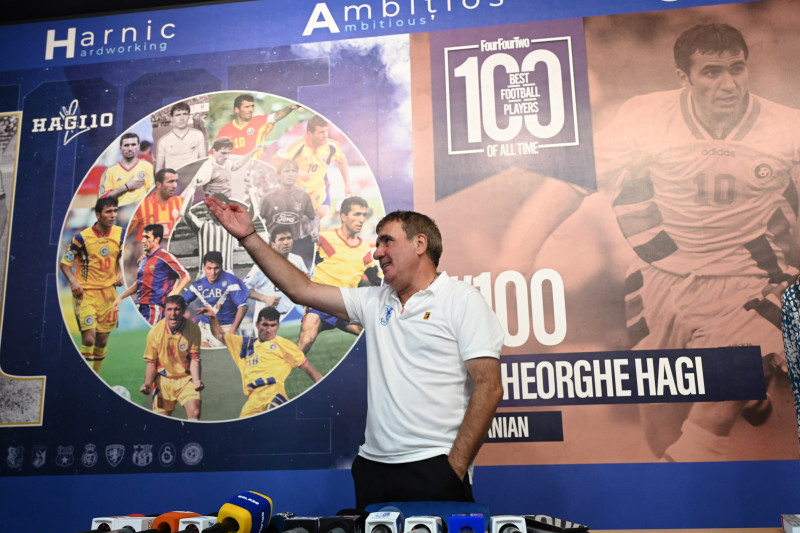 FOTBAL:INAUGURARE CLADIRE ADMINISTRATIVA ACADEMIA GHEORGHE HAGI (4.09.2024)