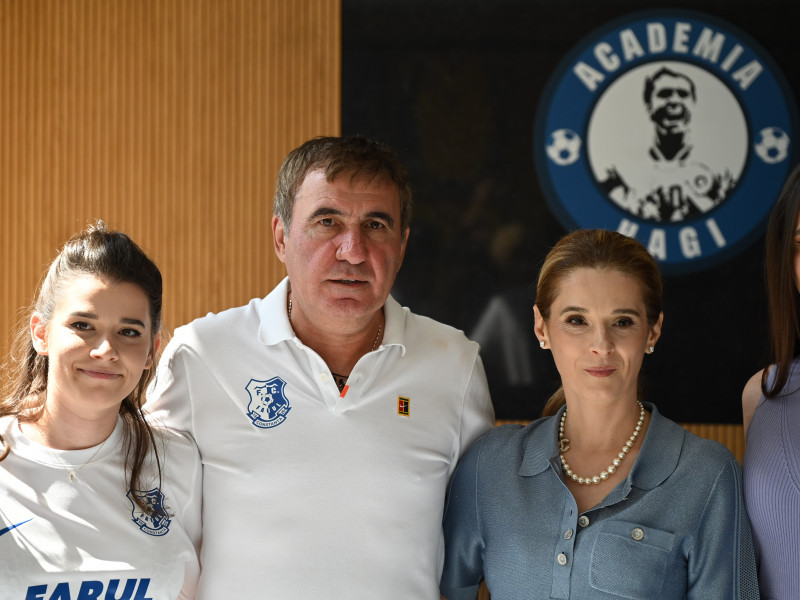 FOTBAL:INAUGURARE CLADIRE ADMINISTRATIVA ACADEMIA GHEORGHE HAGI (4.09.2024)